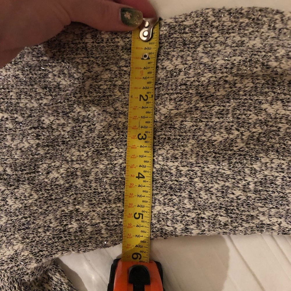 Plus Size Duster- Gray/Black/White/Silver - Picture 6 of 6